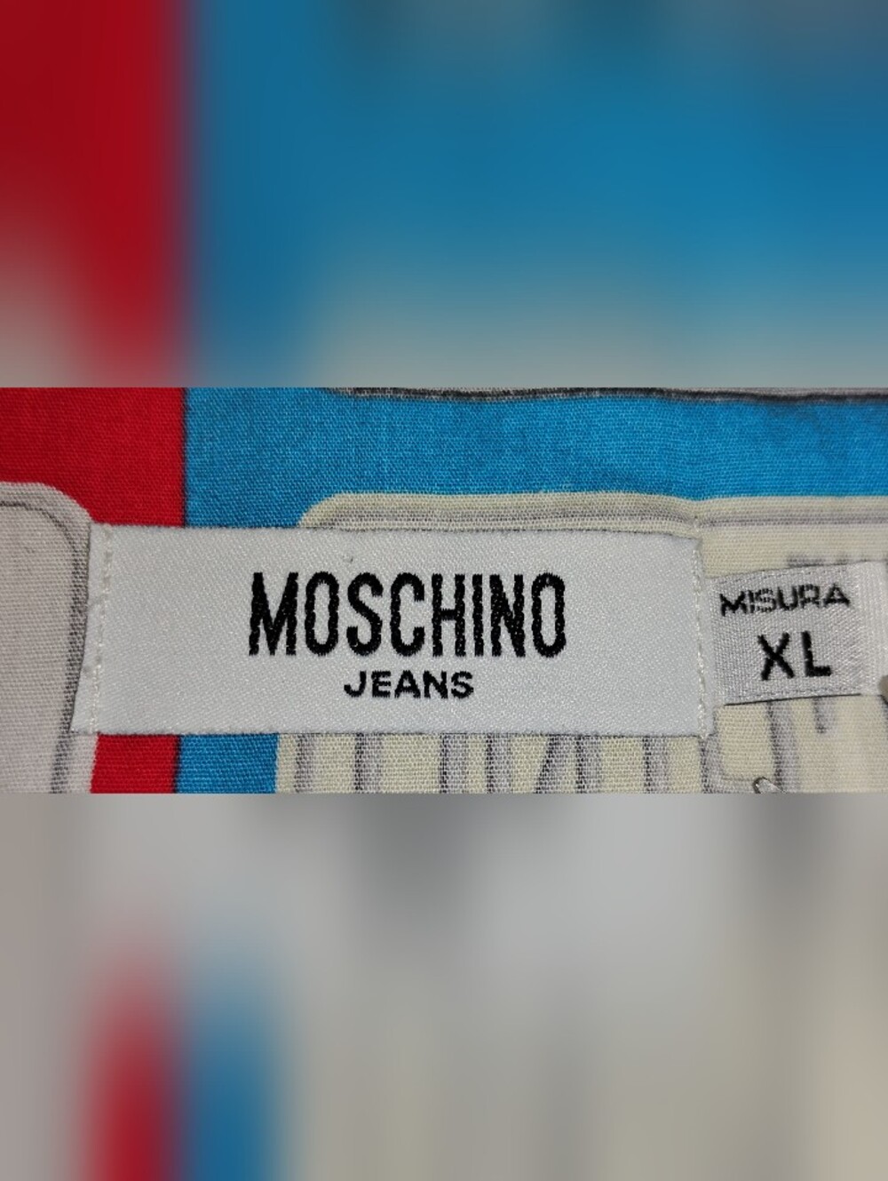 MOSCHINO LICENSE PLATE PRINT SHIRT - Picture 2 of 8